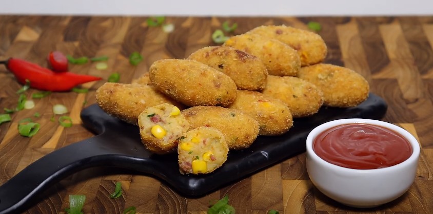 Receita de Croquete de Milho – Mesa e Sabor