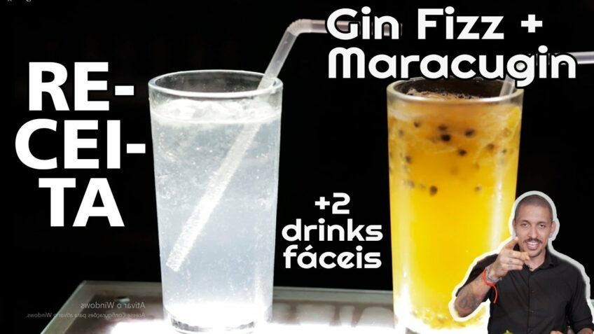 2 DRINKS FÁCEIS COM GIN | RECEITA