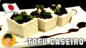 Tofu caseiro queijo japonês
