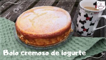 Bolo de iogurte cremoso | Receita de bolo sem gluten