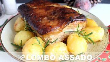 LOMBO ASSADO BEM SUCULENTO – RECEITAS QUE AMO