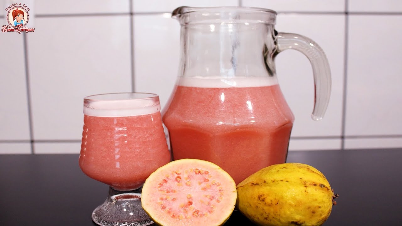 Receita De Suco De Goiaba Natural Mesa E Sabor