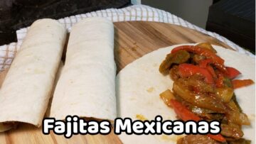 Fajitas Mexicanas, a autêntica fajita mexicana, fácil e bem temperada