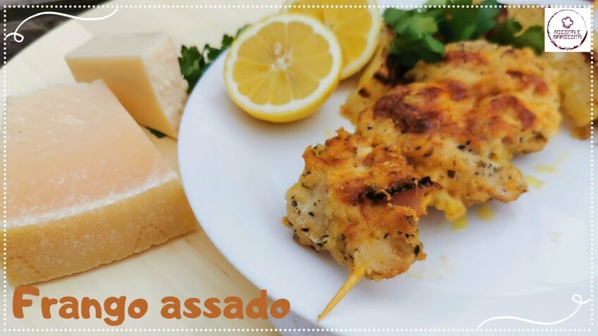 Frango assado no forno | Receita deliciosa para almoço