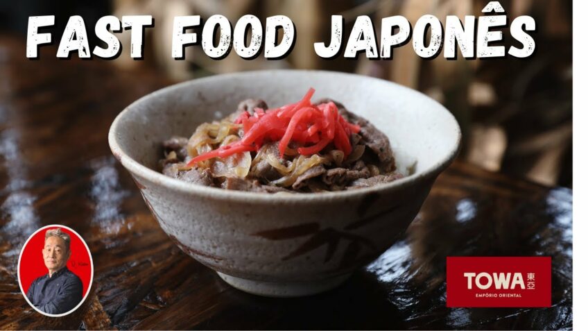 Fast food japonês Gyudon