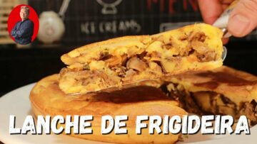 Lanche de frigideira