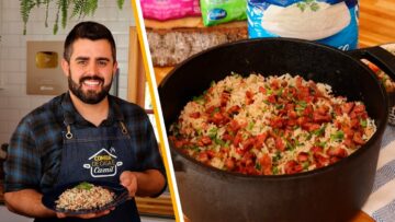 ARROZ CARRETEIRO SIMPLES E FÁCIL