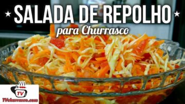 Como Fazer Salada de Repolho para Churrasco – Tv Churrasco