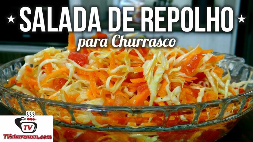 Como Fazer Salada de Repolho para Churrasco – Tv Churrasco