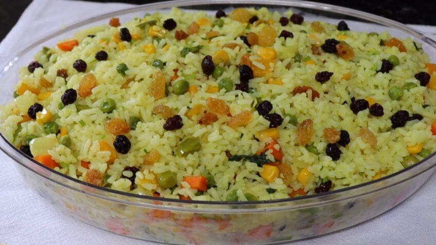 ARROZ A GREGA RECEITA ESPECIAL DE NATAL