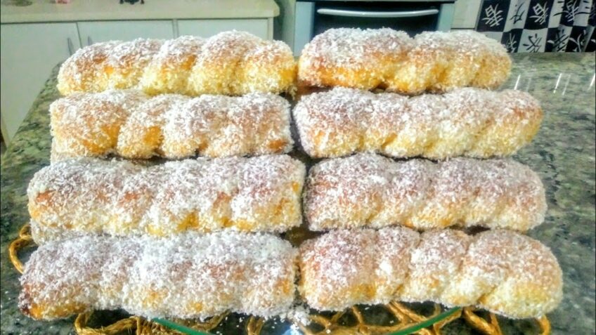 ROSQUINHAS DE COCO-FÁCIL, GOSTOSA E RENDE MUITO