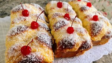 ROSCA CREME-RECEITA DE PADARIA PRA VOCÊ FAZER EM CASA