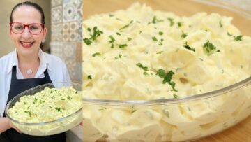 QUANDO FAÇO ESSA MAIONESE TODOS PEDEM A RECEITA!! SUPER FÁCIL, RÁPIDA E DELICIOSA! – Isamara Amâncio