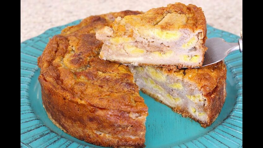 TORTA DE BANANA CREMOSA MAIS FÁCIL DO MUNDO – SUPER RÁPIDA E MARAVILHOSA!! – Isamara Amâncio