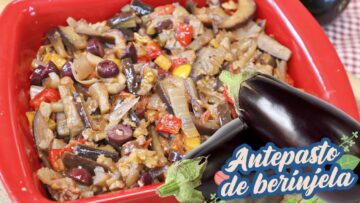 CAPONATA (ANTEPASTO) DE BERINJELA de PANELA – RECEITA SUPER FÁCIL – Receitas de Pai