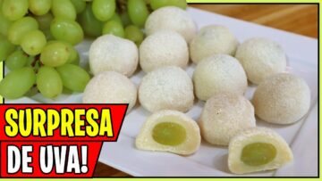 COMO FAZER SURPRESA DE UVA I DOCINHO FÁCIL E DELICIOSO