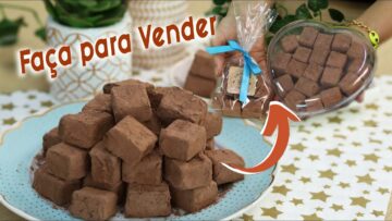 APENAS 3 INGREDIENTES – BALINHAS DE CHOCOLATE IRRESISTÍVEIS – FAÇA E VENDA NA PÁSCOA – Dika da Naka