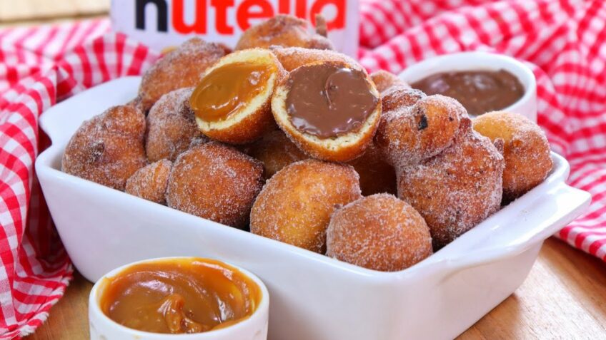 BOLINHO DE CHUVA RECHEADO MACIO POR DENTRO E SEQUINHO POR FORA