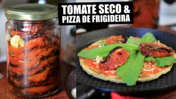 TOMATE SECO MARAVILHOSO + PIZZA DE FRIGIDEIRA SEM GLÚTEN | TNM Vegg