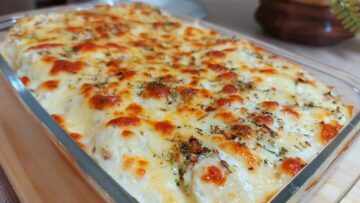 COUVE-FLOR gratinada com MOLHO BRANCO simples: um prato delicioso para qualquer refeição #DaTerra