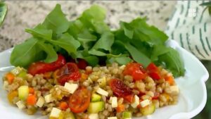 Receita Salada De Cevadinha Super Fácil Por Ana Maria Braga - Mesa E Sabor