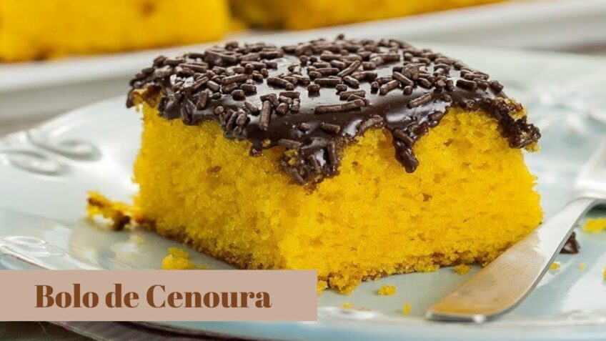 BOLO DE CENOURA PERFEITO, SUPER FOFINHO, O SEGREDO PRA NÃO ERRAR MAIS